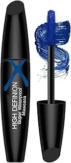 Waterproof Blue Mascara for Eyelashes - Waterproof Eyelashes Volumizing Mascara Wand | Waterproof Colored Mascara for Eyelashes Long-Lasting, Smudge Proof