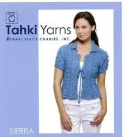 Tahki Yarns Sierra Knitting Pattern Leaflet L09-SIERRA 4 designs for women S-XL