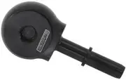 Aeroflow Slimline -6Orb to 3/8" EFI Push On 90 Deg Tight Radius Black Aeroflow - AF969-06-06BLK