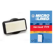 DVC Micro-Lined Replacement Filter 3-201082-00 Dirt Devil F19 Broom - 1 Filter
