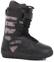 VANS Hi Standard Pro - 2023 Men's Snowboard Boots - Drink Sexy Black / Pink