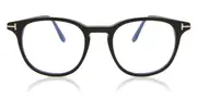 Tom Ford FT5832-B Blue-Light Block 001 Men's Glasses Black Size 50 - Private Health Rebate - Blue Light Block Available