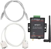 HF2211 Serial Server Serial Device Server RS2 485 422 to WIFI and Ethernet DTU Short Message Network Communication Module 5 to 36VDC Serial Data Device Servers