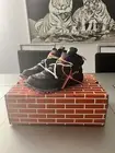 Nike Off-White Air Force 1 Mid Sneakers Black/Clear Men's Size 6 ✅