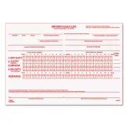 Rediform Driver's Daily Log, 7 7/8 x 5 1/2, Duplicate with Carbons, 31 Sets/Book