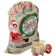 Christmas North Pole Overnight Express Santa Gift Sack 70cm