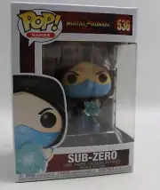 Funko Pops Games Mortal Kombat #536 Sub Zero Action Figure