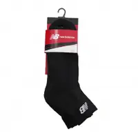 在飛比找PChome24h購物優惠-New balance 襪子 Ankle Socks 黑 白