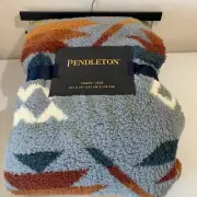 Pendleton Throw Blanket Soft Plush Feel Stitch Edge 50in x 70in