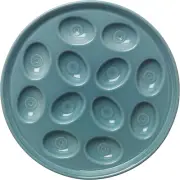 11-Inch Egg Tray, Turquoise