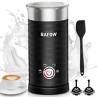 4 In 1 Electric Milk Frother Steamer - Hot and Cold Coffee Foam Froth Maker 3...