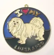 I LOVE MY LHASA APSO SUNCATCHER (DOG SUNCATCHERS)