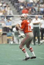 John Brodie Of San Francisco 49Ers Drops Back To Pass 1971 NFL OLD PHOTO 8