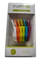 New True Fabrications TrueTools Clipper Wine Glass Holder Plate Clips Set of 6