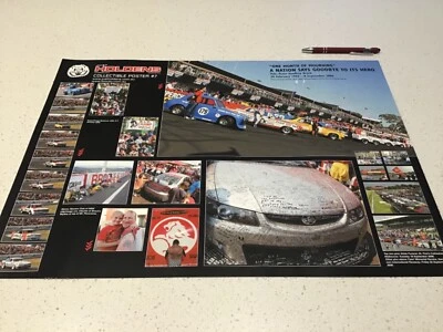 RACING PERFORMANCE POSTER HOLDEN PETER BROCK MOTOR ENGINE CAR V8 COMMODORE 1