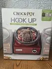 Crock Pot Hook-Up 3.5 Qt Oval Slow Cooker Connectable Party SCCPMD3-Red WP251