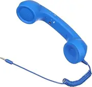 Sewroro Soft-Touch 3.5mm Retro Phone Handset Noise Reduction Blue Compatible Devices