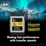 Lexar 2TB Professional CFexpress Type B Card GOLD Series