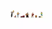 Noch 15597 HO/OO Gauge Street Performers Figures