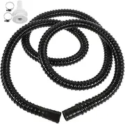 SOESFOUFU 1 Set Marine Drain Pipe Bilge Pump Water Hose Marine Hose Nozzle Rv Bilge Water Drain Pipe Flexible Pipe Flexible Drain Pipe Flexible Bilge Drain Kit Rv Sewer Hose Adapter PVC