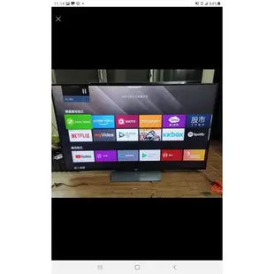 二手中古索尼Sony 65吋 4k hdr 聯網電視，型號KD-65X8500D，面板正常無瑕疵，保固3個月