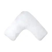 180 Thread Count U-Shape Pillowcase - White
