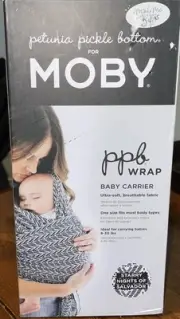 Moby Petunia Pickle Bottom Wrap Baby Carrier - Starry Nights of Salvador