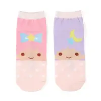 在飛比找蝦皮商城優惠-Sanrio 三麗鷗 成人棉質短襪 雙子星 KIKILALA