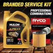 Ryco Oil Filter Nulon 7L APX5W30C23 Engine Oil Kit for Fiat Freemont JF