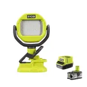 Ryobi RLC18-0 LED Torch Clamp Battery 18V ONE+ 100 Lumens Kit 4.0 Ah