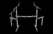 DRUM RACK DRUM KIT ROODIMENT DRUM RACK - DR3000 3 CYMBAL ARMS INCLUDED
