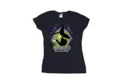 Wizard Of Oz Womens/Ladies Wicked Witch Cotton T-Shirt (Navy Blue) - UTBI52917