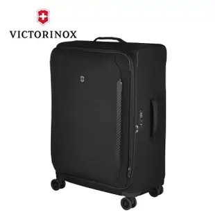 【VICTORINOX 瑞士維氏】Crosslight 29吋軟殼行李箱(黑)