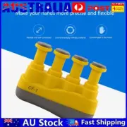 Finger Strengthener Finger Exerciser Hand Grip Workout Equipment (Yellow 5lbs) A