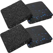 4pcs Elliptical Machine Mat Treadmill Noise Reduction Pad Soundproofing Floor Mat Noise-Absorbing Pads
