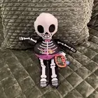 NWT Bark Box Barry Bones Skeleton Halloween Plush Dog Toy Sz Large Whip N Flip