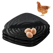4 Pack Chicken Nesting Pads for Chicken Coop, Washable Nesting Box Pads for L...