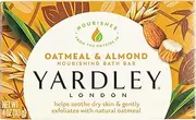 Yardley Oatmeal and Almond Bar Soap, 4.25 Ounce