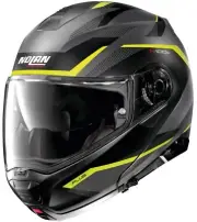 Nolan N100-5 Plus Overland Modular Motorcycle Helmet Gray/Yellow