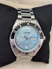 Citizen Automatic Sapphire Crystal Blue Dial NH7530-52L Sports Watch