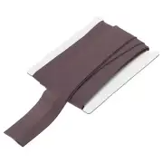 1 Inch Double Fold Bias Tape Cotton Bias Tape(Brown 6 Yards)