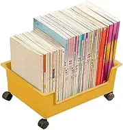 Book Storage Cart | Portable Book Rolling Carts | Room Rolling Bookshelf | Thickened Book Rolling Carts | Movable Home Mobile Bookshelf With Wheels For Snack Toy Book