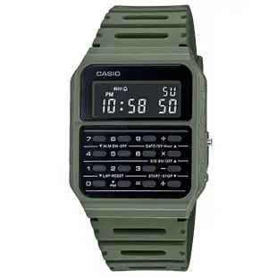 【CASIO 卡西歐】卡西歐DATA BANK 鬧鈴計算機電子錶 CA-53WF(台灣公司貨多色任選)