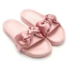 Puma Fenty Rihanna Pink Satin Bow Slides Sandals Shoes 5.5 6 NEW SOLD OUT!!!