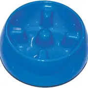 Dogit Anti Gulp Dog Dish Blue