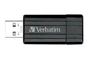 Verbatim Store'n'Go Pinstripe USB Drive 32GB USB Storage Drive Memory Stick (Black) 2 Years Limited Warranty