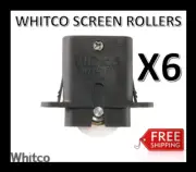 Suit Sliding Security Screen Door Roller Whitco W862600 6x Spring Loaded Rollers