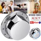 Mechanical Kitchen Timer Stopwatch Countdown Alarm Magnetic Rotate Work Sports