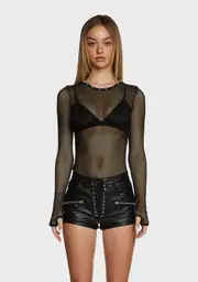 [Current Mood] Valley Of Thunder Fishnet Top