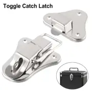 Stylish and Practical Retro Jewelry Chest Wooden Box Latch Suitcase Hasp